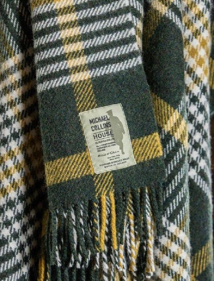 Michael Collins Throw - Historic Reproduced Travel Blanket 