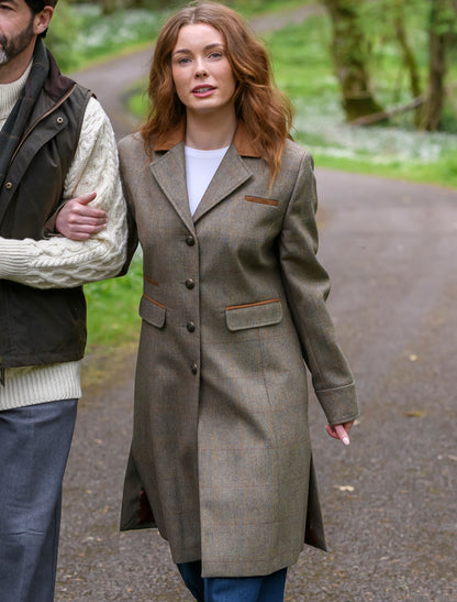 Blackthorn Ladies 3/4 Tweed Coat