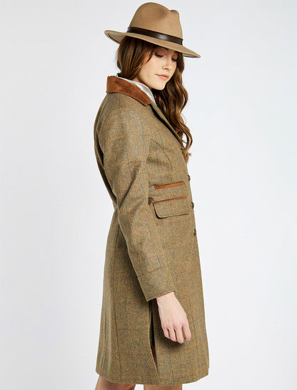 Blackthorn Ladies 3/4 Tweed Coat - Burren 