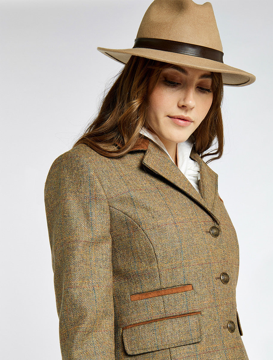 Blackthorn Ladies 3/4 Tweed Coat - Burren 