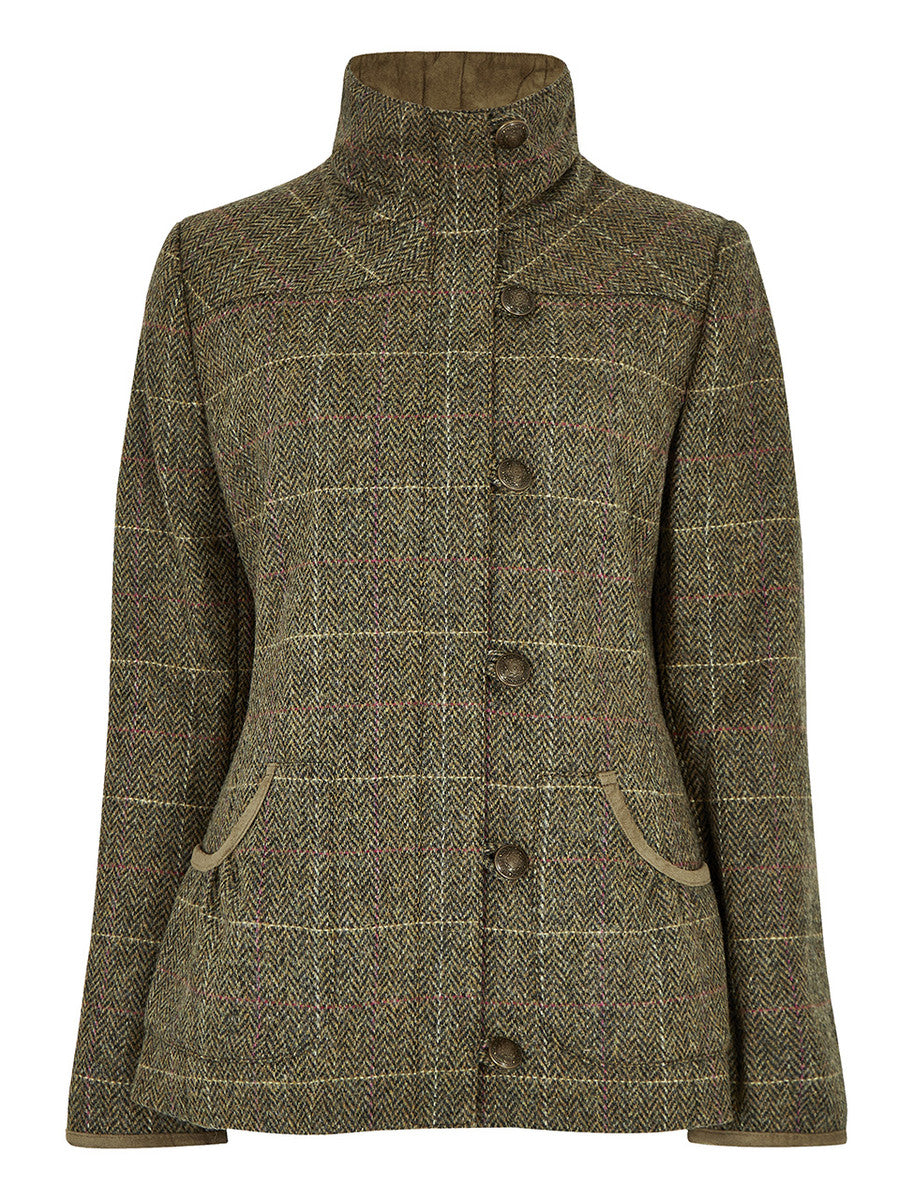Bracken Ladies Tweed Jacket - Thistle 