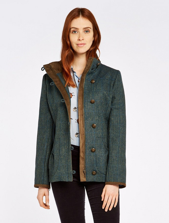 Bracken Ladies Tweed Jacket - Mist 