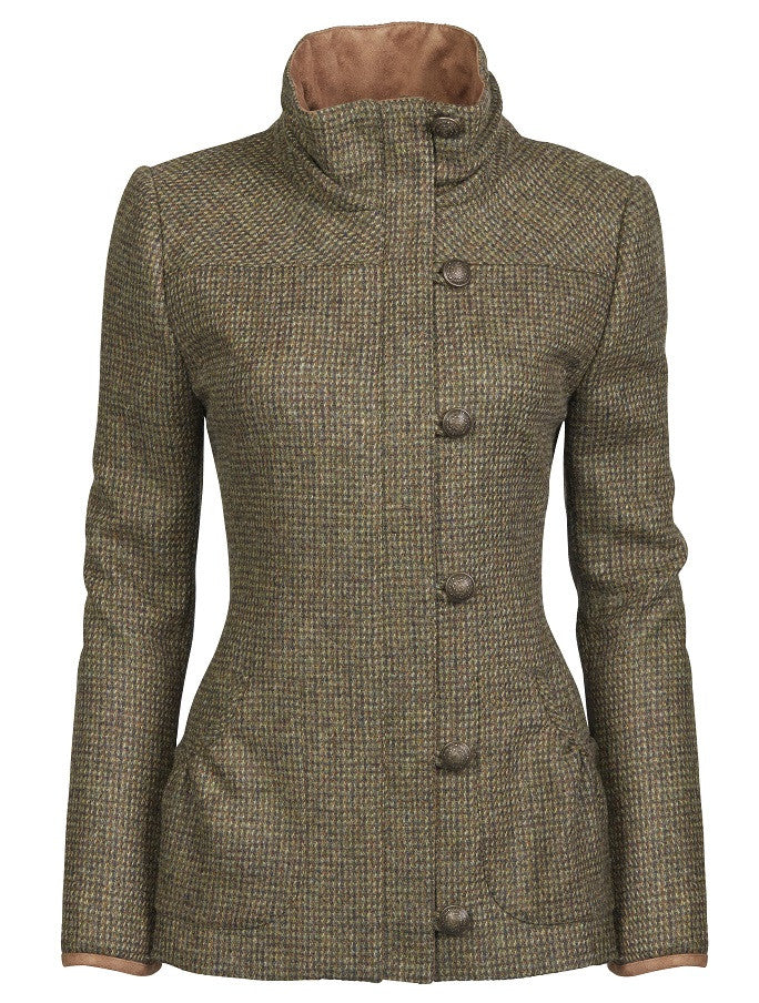 Bracken Ladies Tweed Jacket - Heath 