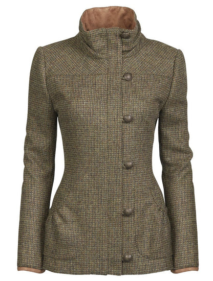 Bracken Ladies Tweed Jacket - Heath 