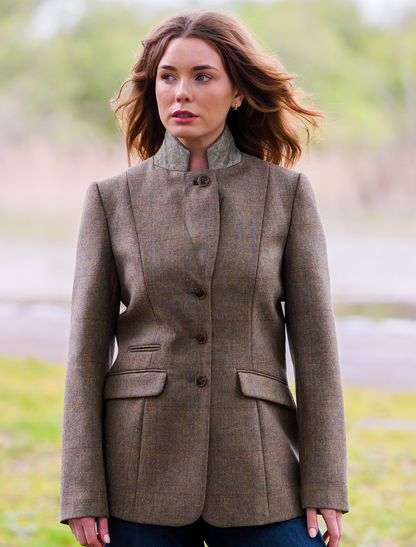 Darkhedge Ladies Fitted Tweed Jacket - Burren 