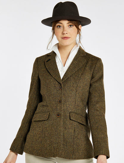 Darkhedge Ladies Fitted Tweed Jacket - Heath 