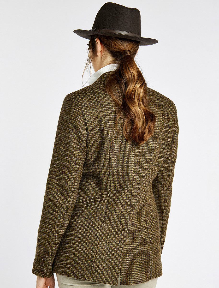 Darkhedge Ladies Fitted Tweed Jacket - Heath 