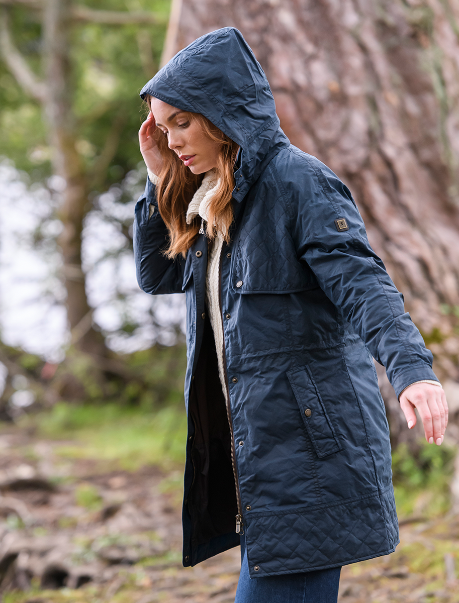 Radford Ladies Tweed Jacket - Storm Blue 