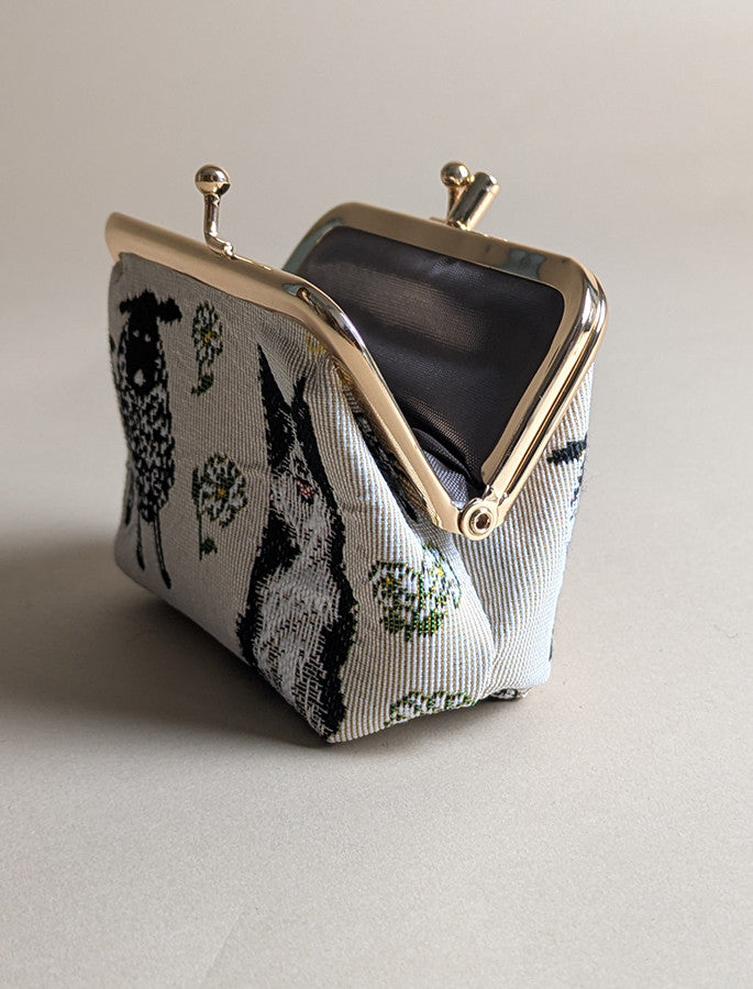 Sheep &amp; Collie Tapestry Coin Purse