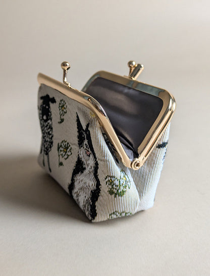 Sheep &amp; Collie Tapestry Coin Purse