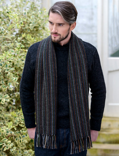 Alpaca Scarf - Earth Tones