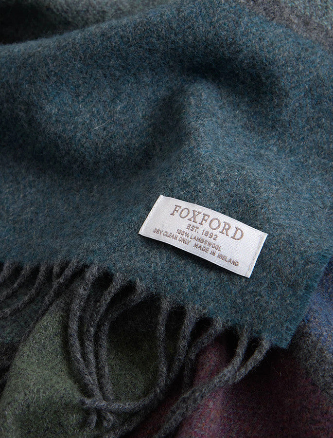 Lambswool Scarf - Autumn Stripe