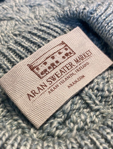Super Soft Aran Crew Neck Sweater