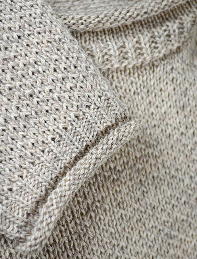 Merino Roll Neck Sweater - Detail