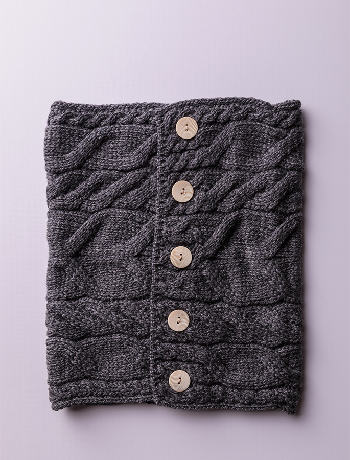 Ladies Aran Merino Buff