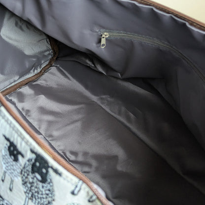 Irish Sheep &amp; Collie Weekender Bag