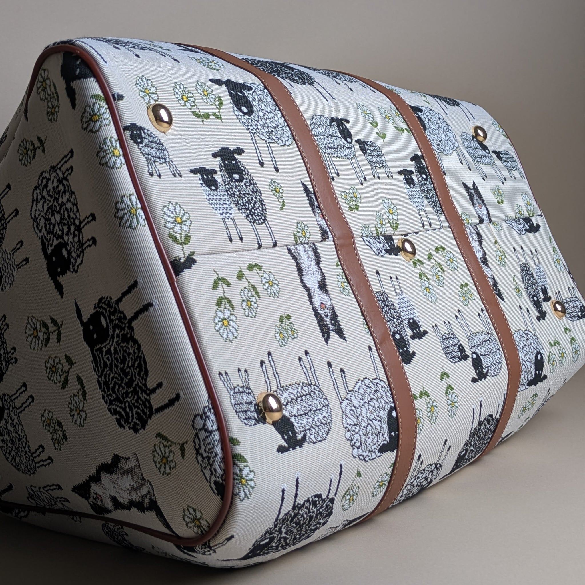 Irish Sheep &amp; Collie Weekender Bag