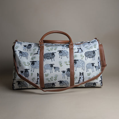 Irish Sheep &amp; Collie Weekender Bag