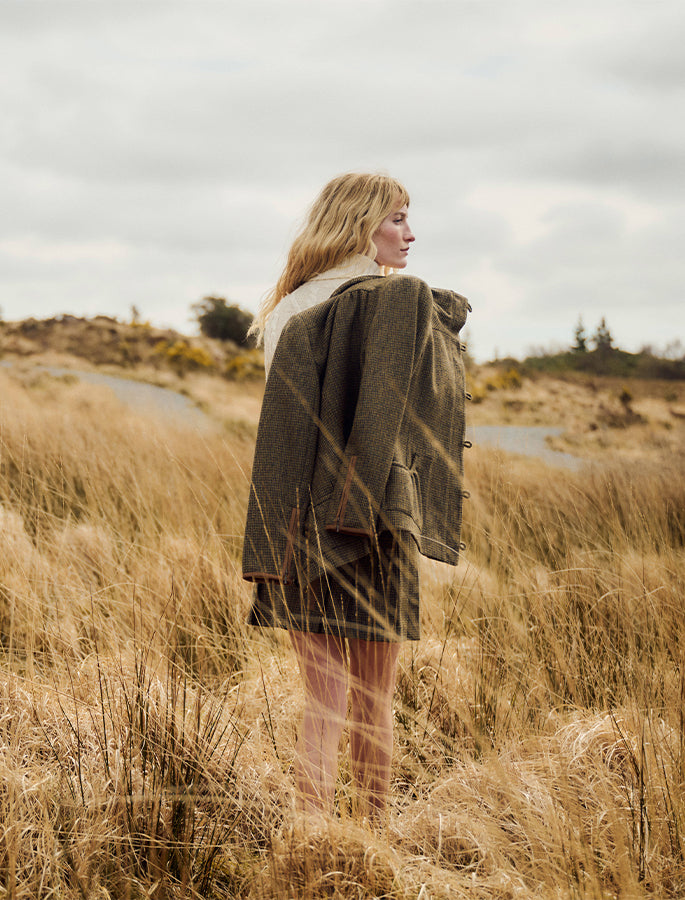 Bracken Ladies Tweed Jacket - Heath 