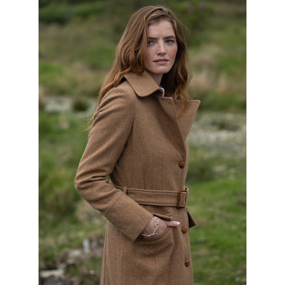 Brookvale Fitted Tweed Coat