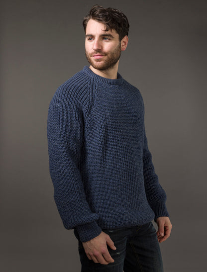 Irish Fisherman Ribbed Sweater - 