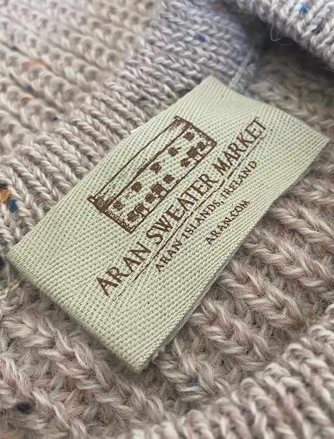 Ladies Irish Fishermans Ribbed Sweater