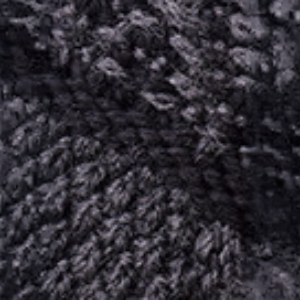 Mens Fairisle Merino Wool Hat - Charcoal/Black 