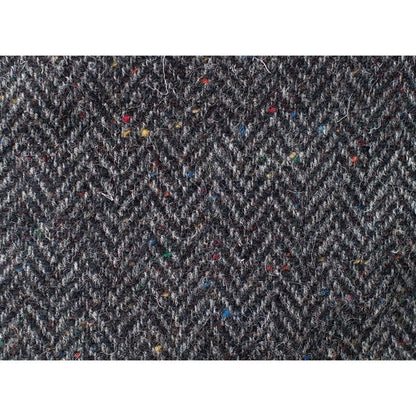 HM Skipper Cap - Donegal Tweed - Charcoal  