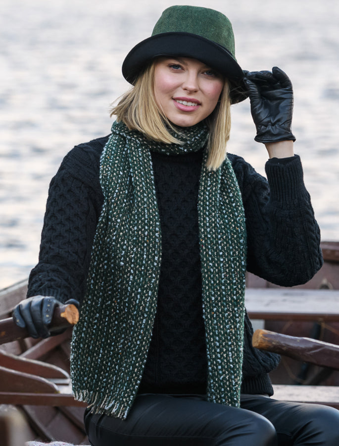 Atlantic Scarf - Green &amp; Gold