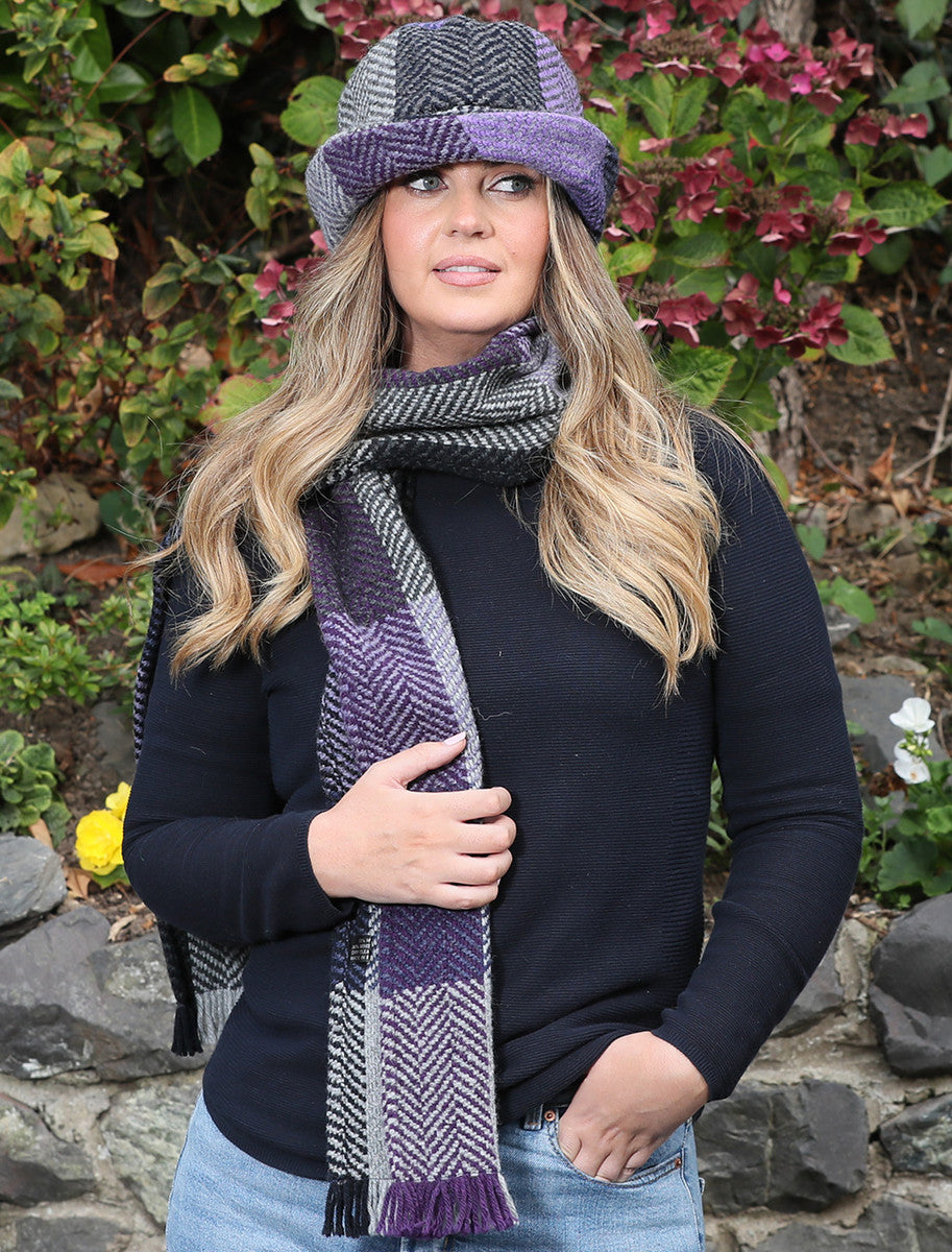 Wool Country Hat - Donegal Lavender 