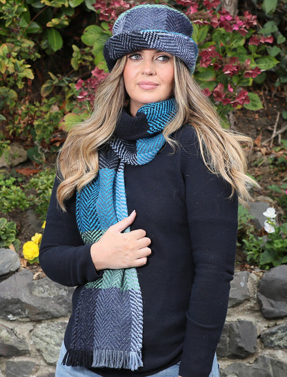Wool Country Hat - Donegal Blue 