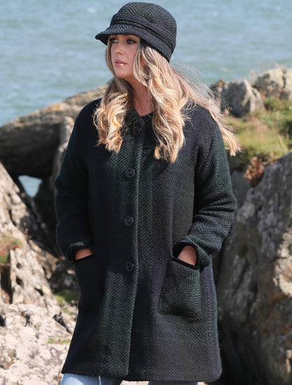 Wool County Hat - Donegal Blackwatch 