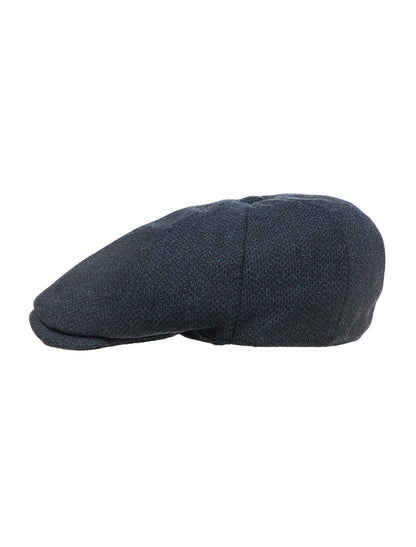 Donegal Tweed 8 Piece Panel Cap - Blackwatch Twill 