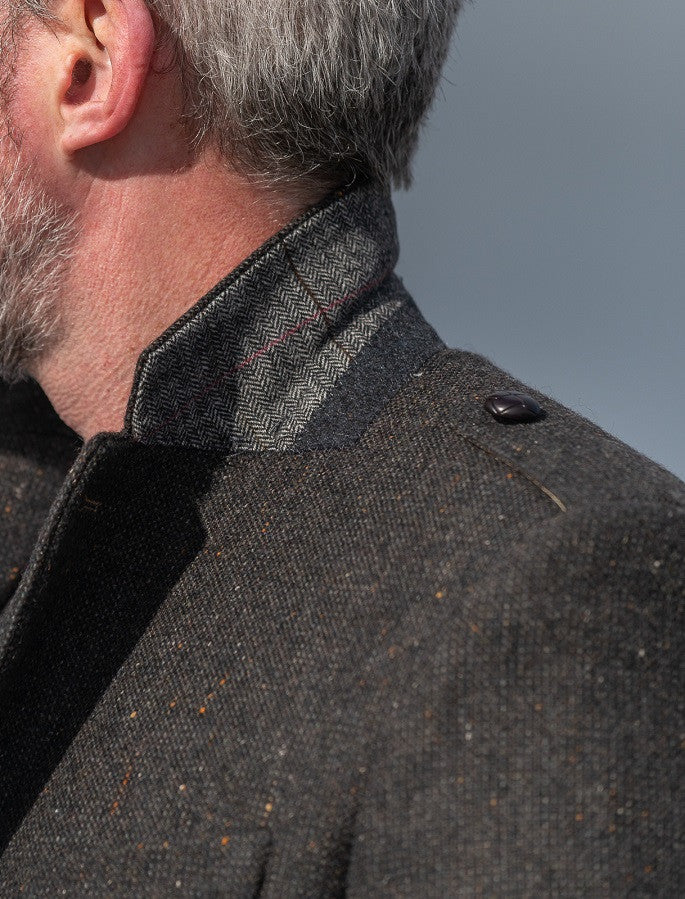 Oscar Wilde Tweed Brown Jacket 