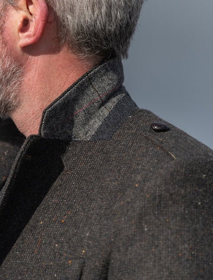Oscar Wilde Tweed Brown Jacket 