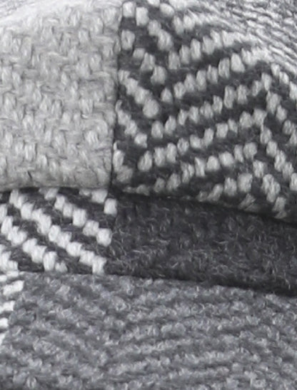 Ladies Wool Peaky Blinders Hat - Donegal Grey Detail 