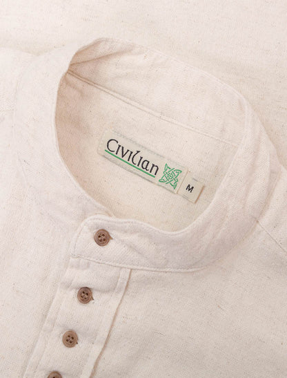 Grandfather Shirt - Stone 