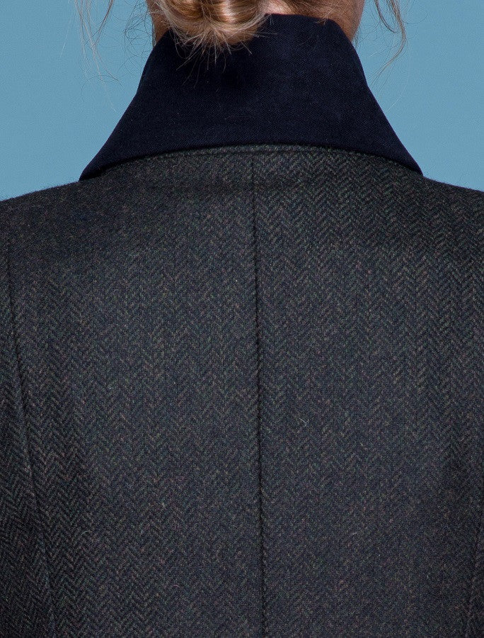Emer Tweed Blazer - Winning Green 
