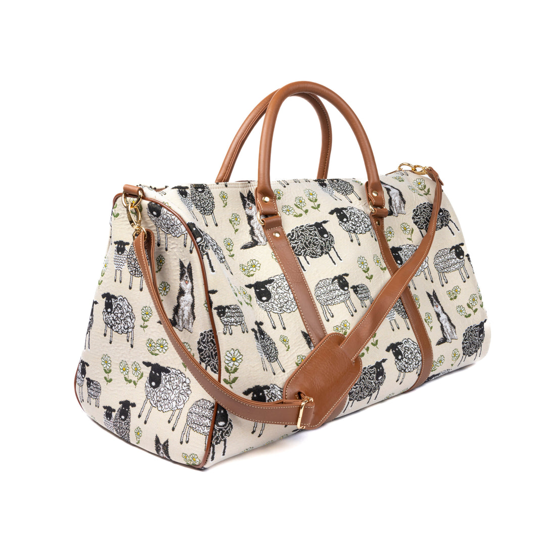 Irish Sheep Weekender Duffel Bag