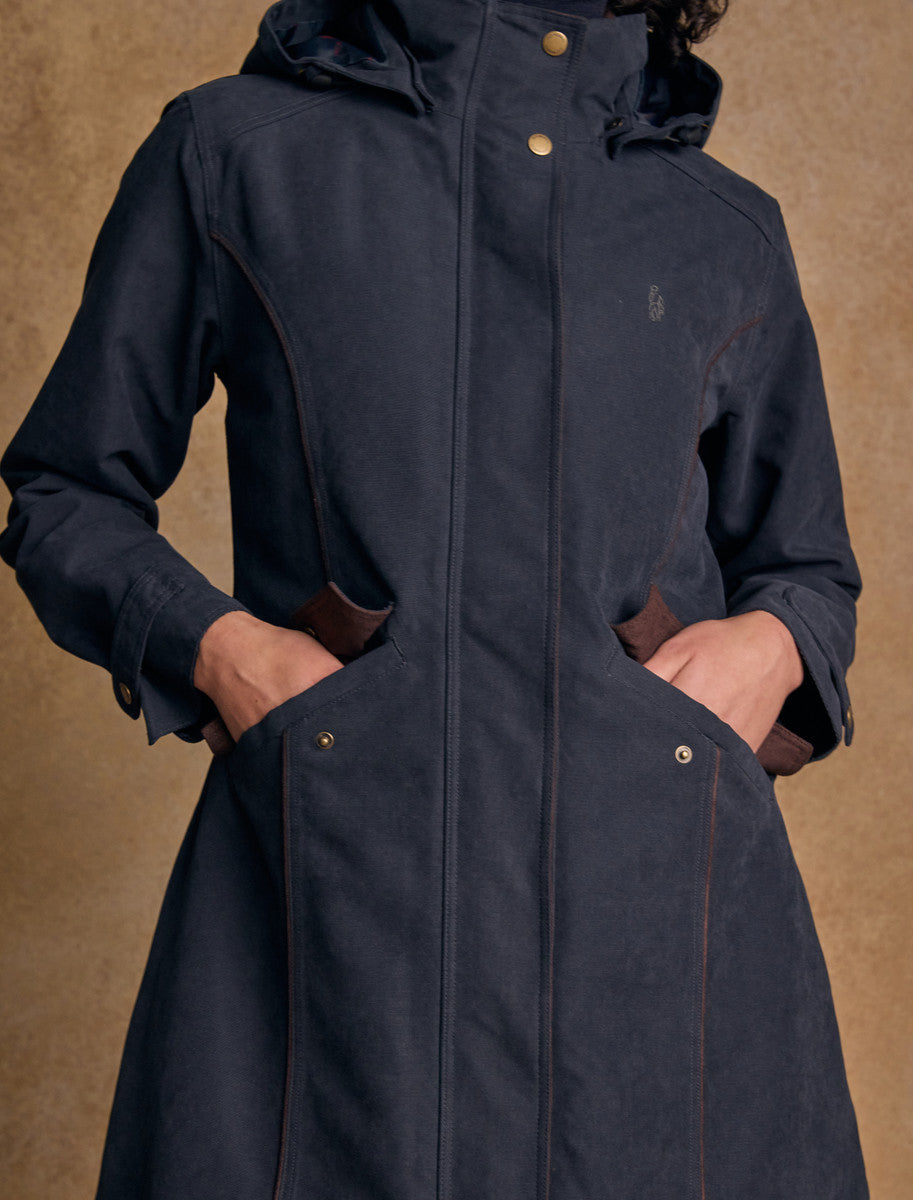 Erin Ladies Waterproof Long Riding Coat