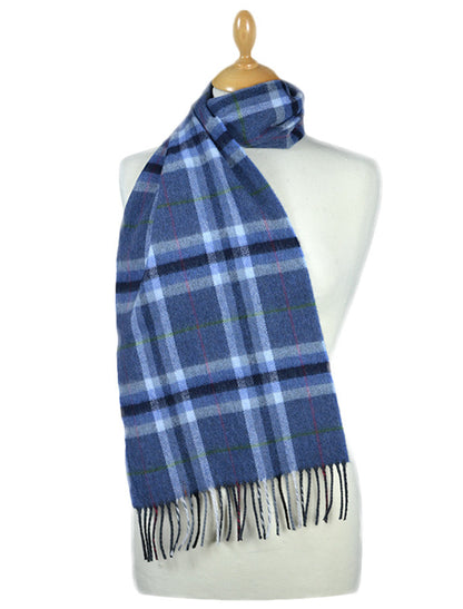 Fine Merino Plaid Scarf 