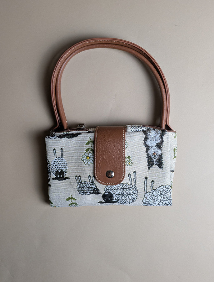 Foldaway Shopper Sheep &amp; Collie Bag