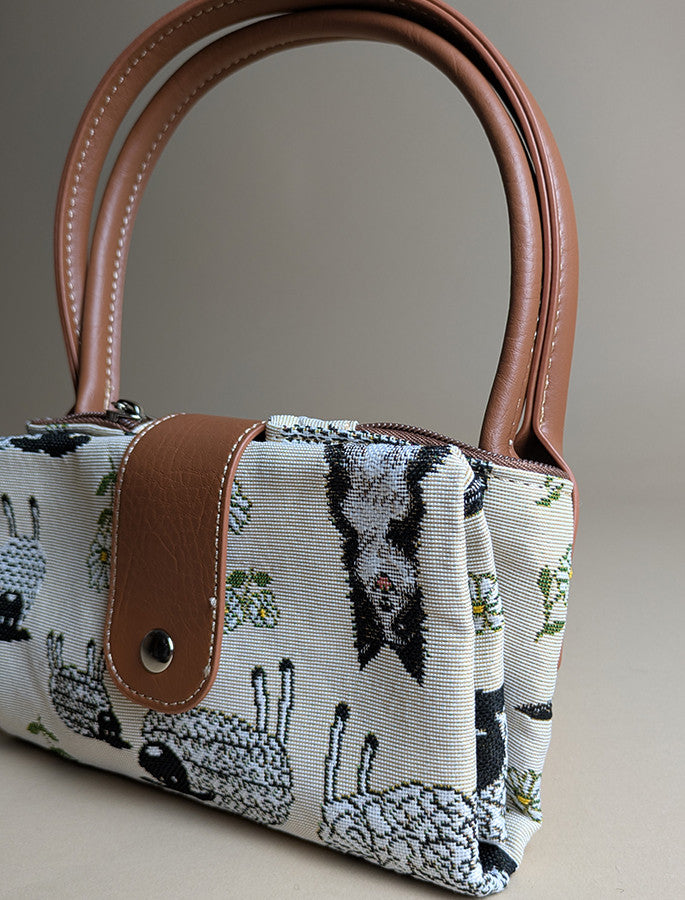 Foldaway Shopper Sheep &amp; Collie Bag