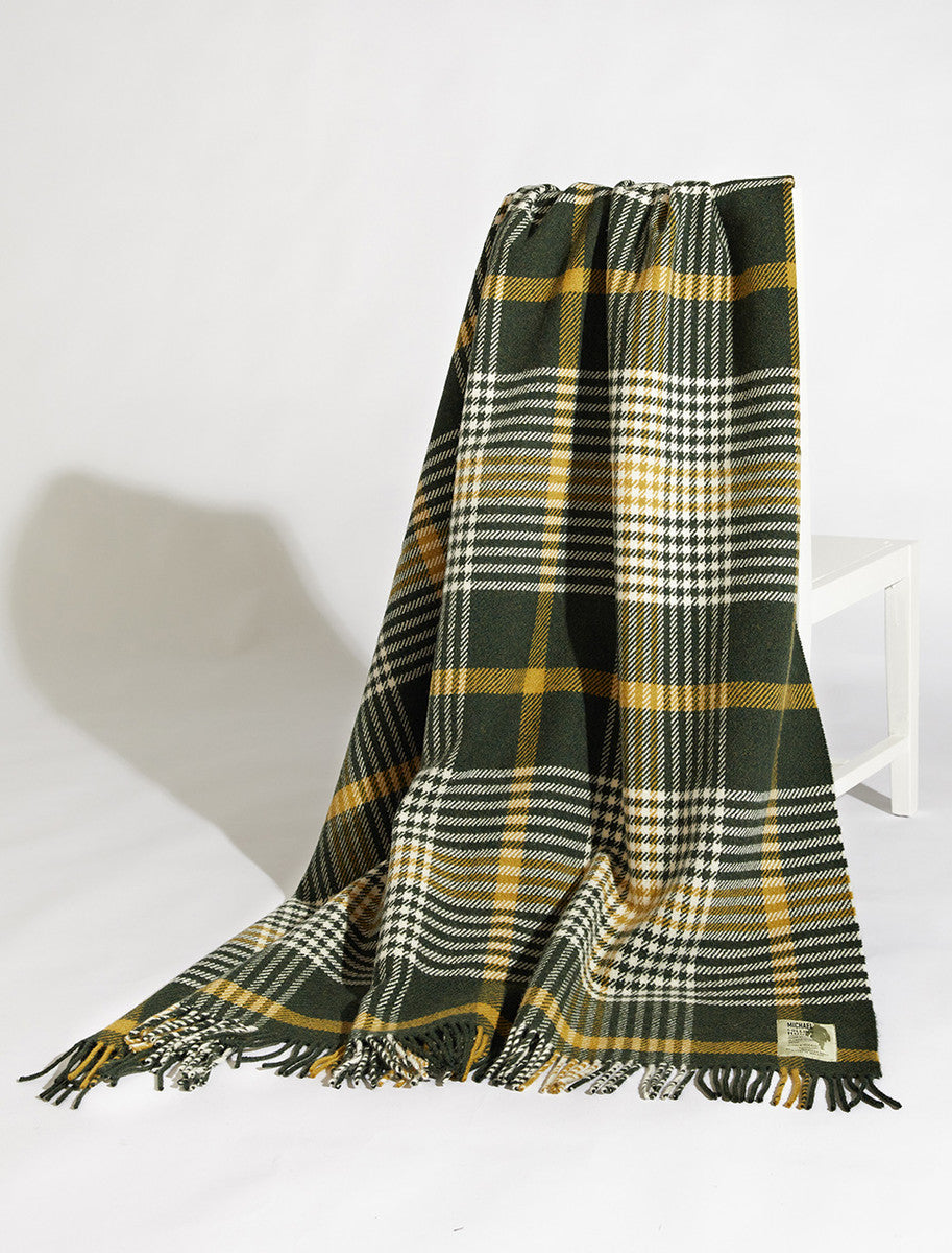 Michael Collins Throw - Historic Reproduced Travel Blanket 