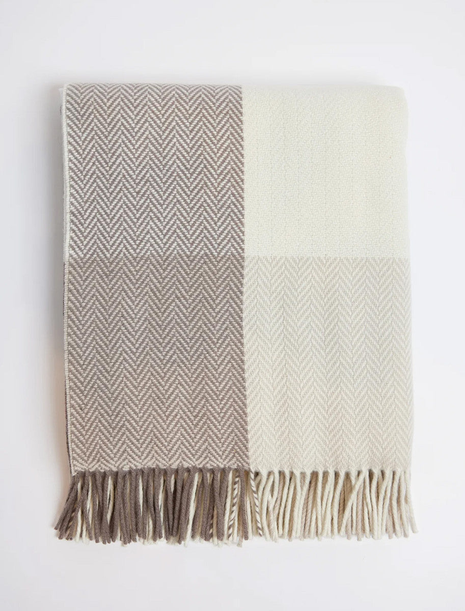 Wool and Cashmere Throw - Dún na Rí 
