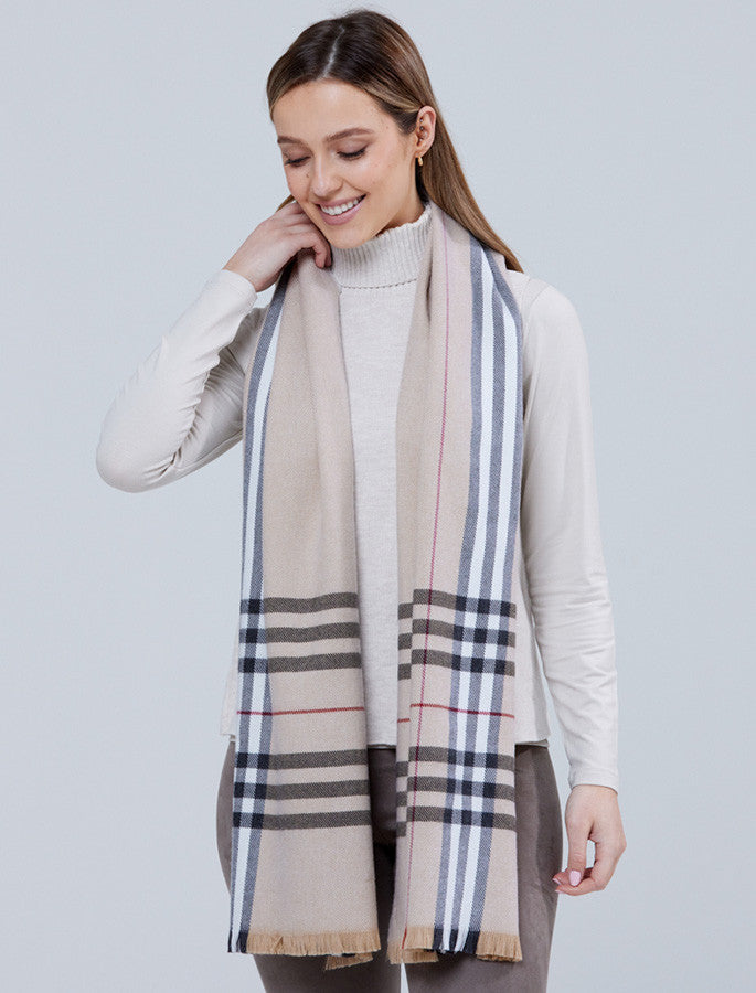Giant Merino Scarf - Classic Camel 