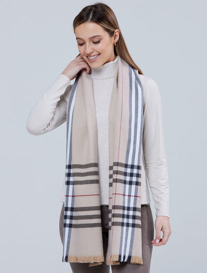 Giant Merino Scarf - Classic Camel 