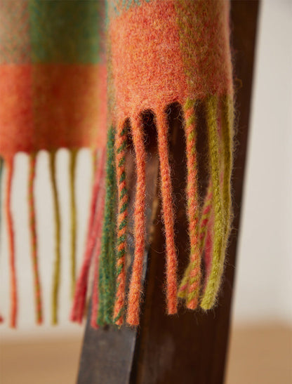 Lambswool Scarf - Multi-Colour 