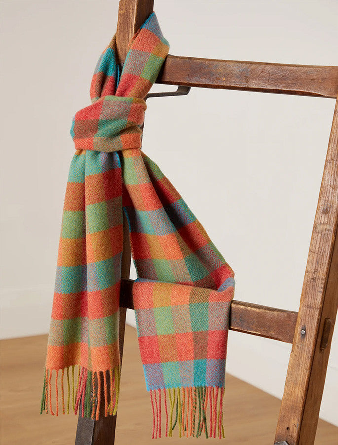 Lambswool Scarf - Multi-Colour 