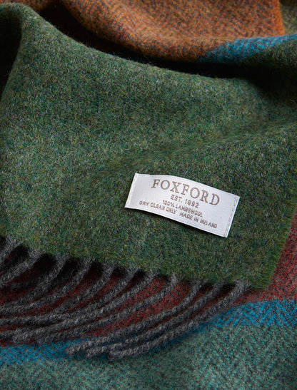 Lambswool Scarf - Summer Stripe